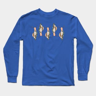 Banded snails - peach fuzz Long Sleeve T-Shirt